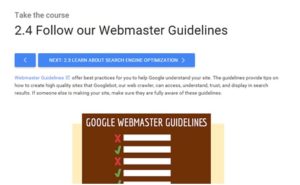 Google Webmaster Guidelines
